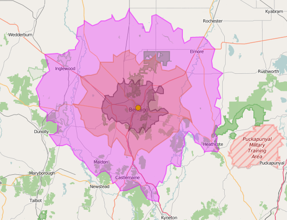 Travel Time Maps