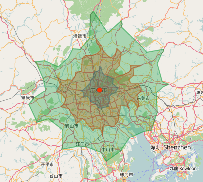 Travel Time Maps